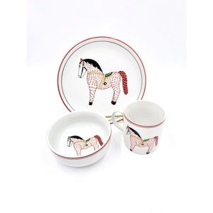 Andrea by Sadek Spotted Horse Child's Dining Set